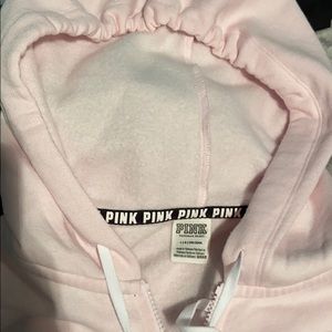 Pink Victoria secret jacket.
